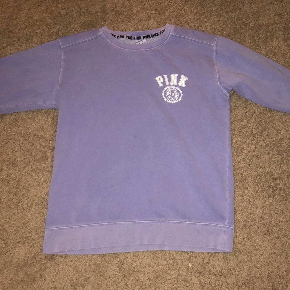 Purple Victoria Secret PINK Crew Neck